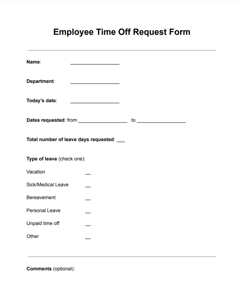 Time Off Requests: The Complete Guide for Managers - Flamingo